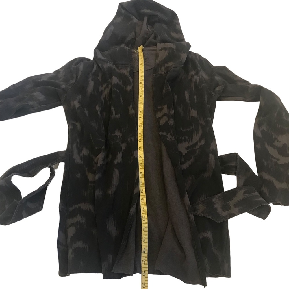 Lucky Brand Hooded Wrap Jacket/ Blazer size 6 - Picture 7 of 14